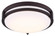 Gilda LED Flush Mount in Oil Rubbed Bronze (387|LFM112A19ORB)