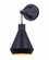 Byck One Light Wall Sconce in Black (387|IWF1020A01BK)