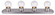 Vanity Four Light Vanity in Brushed Pewter (387|IVLBS1451)