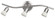 James Three Light Track Lighting in Brushed Pewter (387|IT356A03BPT10)