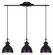 Polo Three Light Pendant in Matte Black (387|IPL622A03BK)
