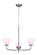 Noah Three Light Chandelier in Brushed Nickel (387|ICH765A03BN)