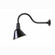 Barn Light One Light Sign Light in Black - Aluminum (387|BL10WACBK)