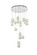Aston LED Pendant in Chrome (173|3680D28C)