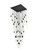 Aurora 36 Light Chandelier in Black (173|2088G42BK)
