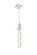 Aurora One Light Pendant in Chrome (173|2088D5C)