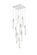 Aurora Nine Light Pendant in Chrome (173|2088D20C)