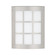 Besa Outdoor Sconce Moto 13 Grid Outdoor Lantern in Brushed Aluminum (74|MOTO13GR-WA-LED-SL)