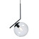 Besa Hugo Pendant Pendant in Black (74|J-HUGO-EDIL-BK)
