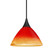 Besa Domi Pendant LED Pendant in Black (74|1XT-1743SL-LED-BK)