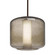 Besa Niles 10 Stem Pendant LED Pendant in Bronze (74|1TT-NILES10SO-LED-BR)