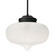 Besa Mira Pendant One Light Pendant in Black (74|1TT-MIRAFR-BK)