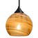 Besa Jilly Stem Pendant LED Pendant in Black (74|1TT-JILLYAM-EDIL-BK)