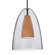 Besa Dano Pendant LED Pendant in Black (74|1JT-DANOCLMD-LED-BK)