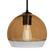 Besa Ally 8 Pendant LED Pendant in Black (74|1JT-ALLY8AM-EDIL-BK)