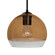 Besa Ally 8 Pendant One Light Pendant in Black (74|1JC-ALLY8AM-BK)
