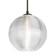 Besa Kristall 8 Pendant One Light Pendant in Black (74|1JC-461600-BK)