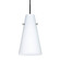 Besa Cierro Pendant One Light Pendant in Black (74|1JC-412407-BK)