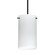 Besa Stilo 7 Pendant One Light Pendant in Black (74|1BT-4404KR-MED-BK)