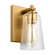 Mercer One Light Wall Sconce in Burnished Brass (454|VS24301BBS)