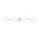 Lune Four Light Vanity in Chrome (454|EV1014CH)