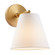 One Light Wall Sconce in Natural Brass (446|M90119NB)
