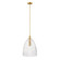 One Light Pendant in Natural Brass (446|M7052NB)