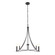 Four Light Chandelier in Matte Black (446|M100141MBK)