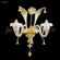 Murano Two Light Wall Sconce in Gold Lustre (64|96372GL2E)