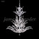 Florale 26 Light Chandelier in Silver (64|94459S0GT)