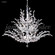 Florale 18 Light Chandelier in Silver (64|94458S0GT)