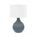 Nepperhand One Light Table Lamp in Aged Brass/Ceramic Providence Blue (70|L7428-AGB/CPB)