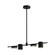 Jayden LED Linear Pendant in Black (347|LP96840-BK-UNV)