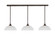 Stem Three Light Linear Pendalier in Bronze (200|48-BRZ-540)