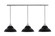 Stem Three Light Linear Pendalier in Brushed Nickel (200|48-BN-429-MB)