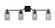 Corbin Four Light Bath Bar in Matte Black (200|2314-MB-542)