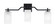 Corbin Three Light Bath Bar in Matte Black (200|2313-MB-541)