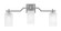 Corbin Three Light Bath Bar in Graphite (200|2313-GP-541)