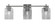 Franklin Three Light Bath Bar in Graphite (200|1213-GP-542)