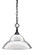 Chain One Light Mini Pendant in Matte Black (200|11-MB-428-CH)