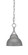 Chain One Light Mini Pendant in Brushed Nickel (200|11-BN-427-BN)