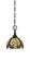 Chain One Light Mini Pendant in Black Copper (200|11-BC-9945)