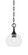 Chain One Light Mini Pendant in Black Copper (200|11-BC-202)