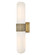 Cotes LED Wall Sconce in Lacquered Brass (13|55182LCB)