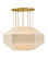 Lyla LED Chandelier in Lacquered Brass (13|47495LCB) Lyla LED Chandelier in Lacquered Brass (13|47495LCB)