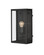 Royster Collection One Light Outdoor Wall Sconce in Matte Black / Clear (142|5500-0053)