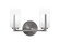 Atlas Two Light Bath Bar in Graphite (200|4512-GP-541)