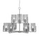 Atlas Nine Light Chandelier in Graphite (200|4509-GP-542)