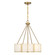 Reiling Three Light Pendant in Warm Brass (51|7-5988-3-322)