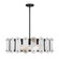 Antolini Five Light Pendant in Black Cashmere (51|7-2911-5-50)